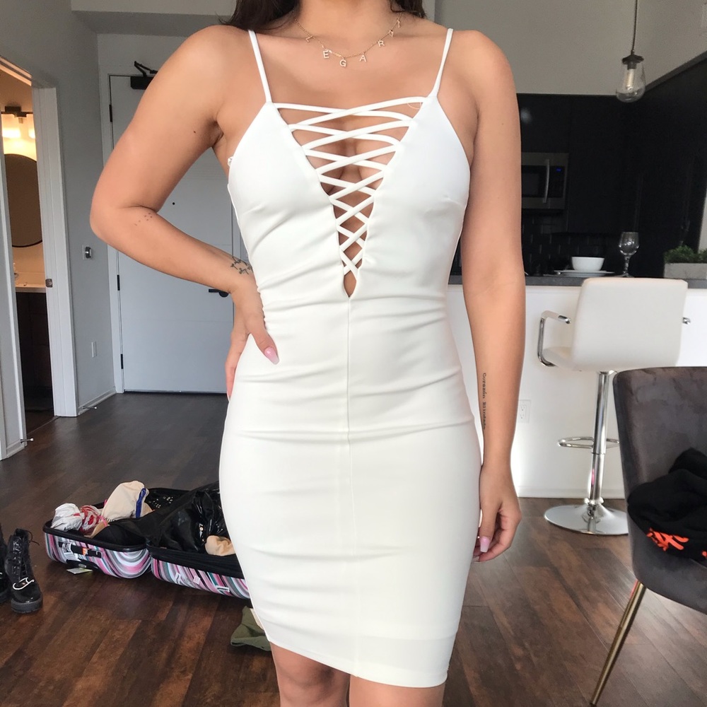White dress